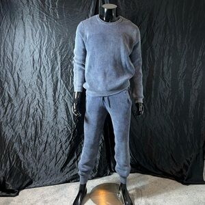 Men knit comfy 2 pc set